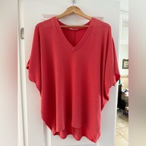 Charlotte Avery Women’s Jolie Slouchy Dolman Tee  - Large
